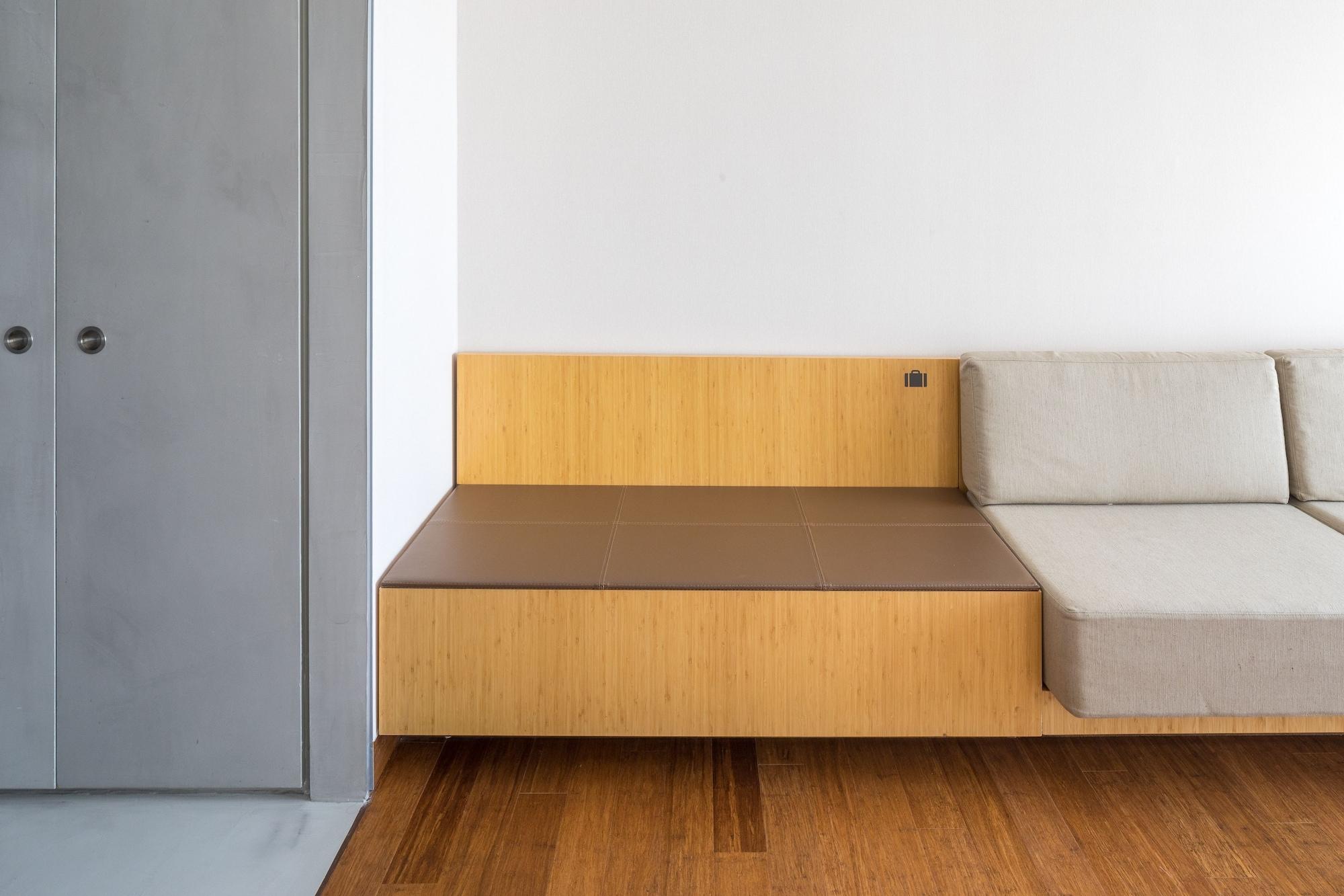 B Hotel 巴西利亚 外观 照片 A platform bed